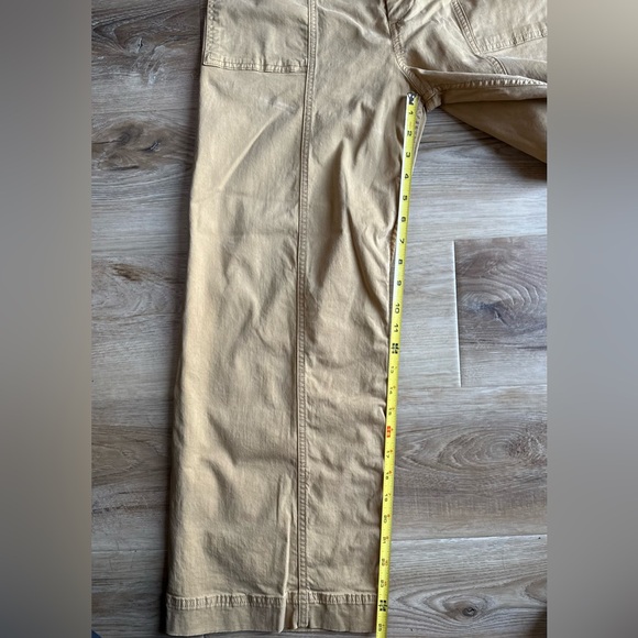 Pilcro High-Rise Wide-Leg Tan Pants - Picture 8 of 8